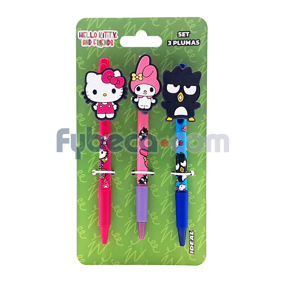 Pluma-Ideal-Hello-Kitty-Y-Friends-3-U-imagen