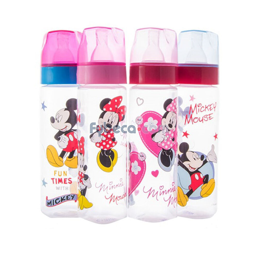 Biberón-Mickey-Y-Minnie-Boca-Standard-8-Oz-Multicolor-Unidad-imagen