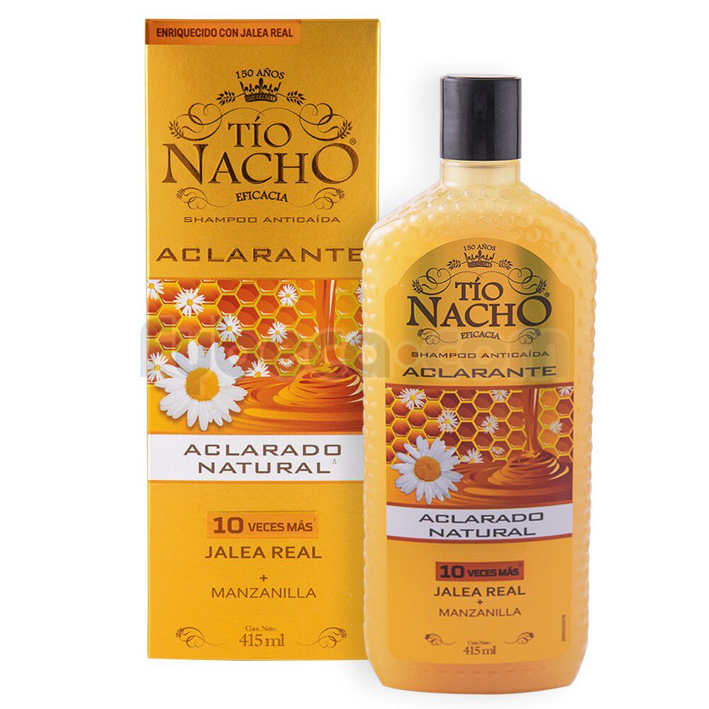Shampoo Tío Nacho Real Manzanilla 415 Ml | Fybeca
