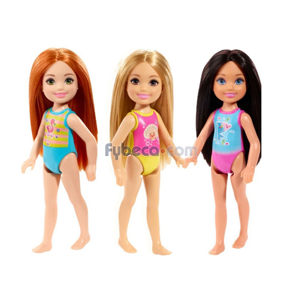 Muñeca Barbie Chelsea Club Playa Mattel Caja | Fybeca