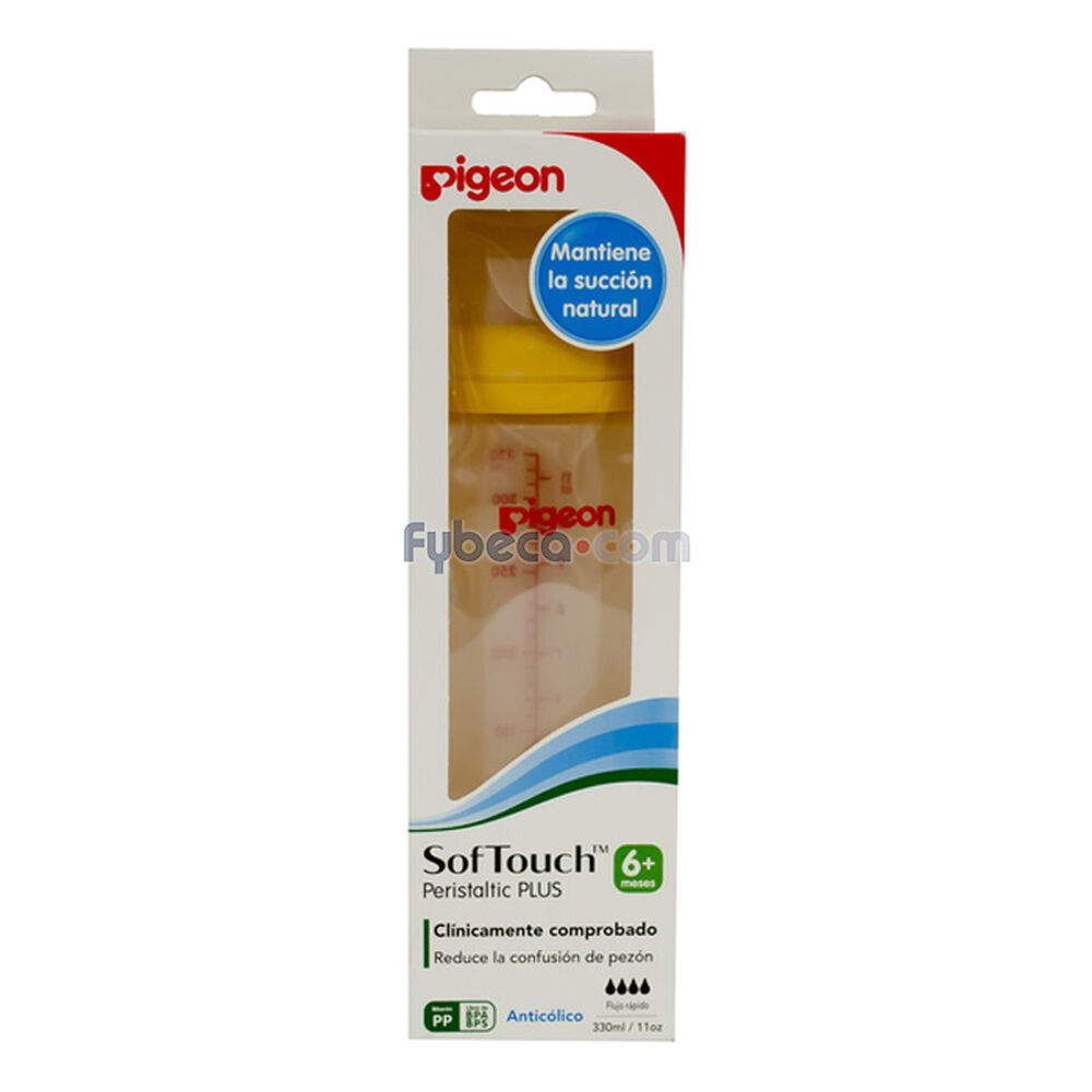 Mamadera-Softouch-330-Ml-Transparente-Unidad-imagen