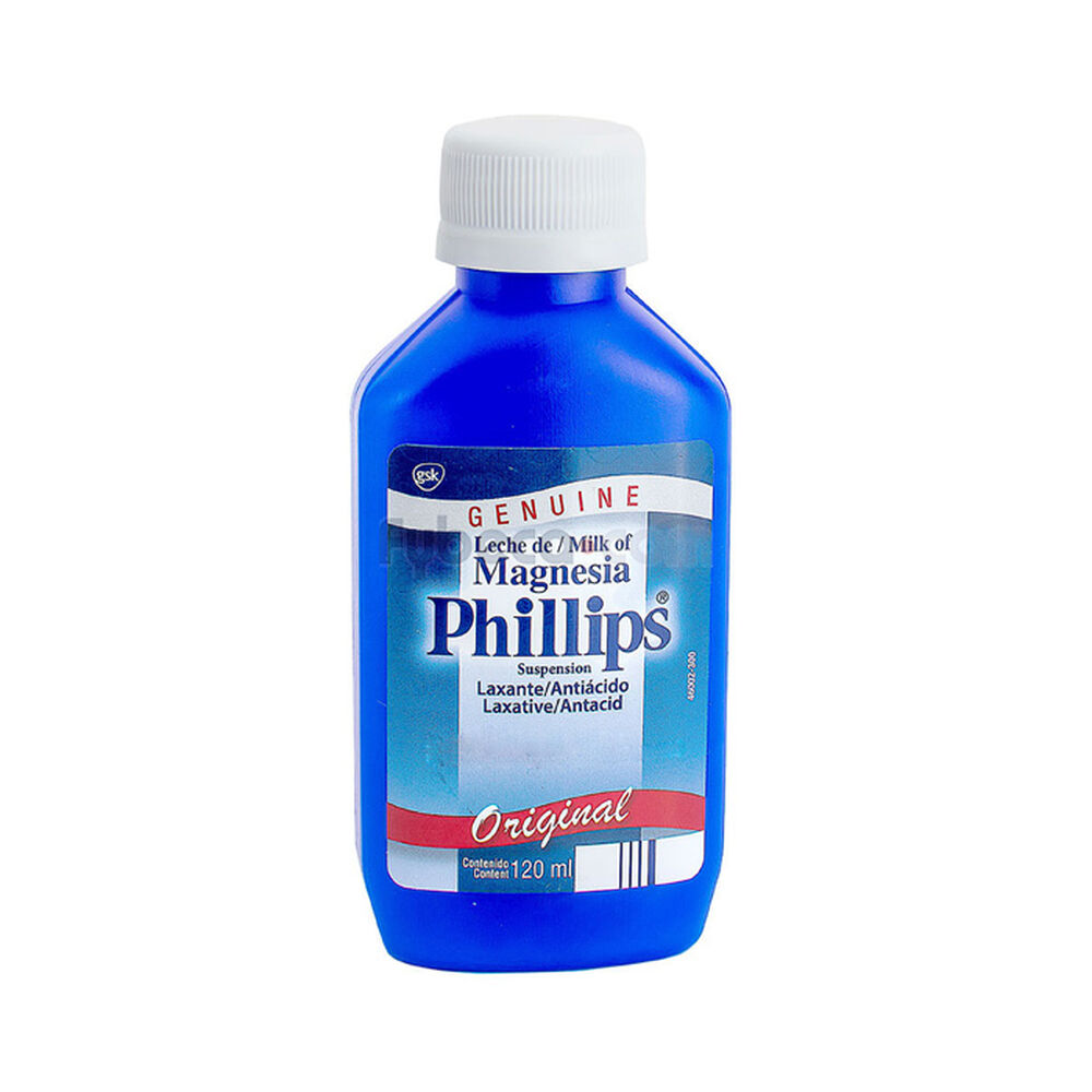 Leche De Magnesia Phillips Frasco/120 Cc.