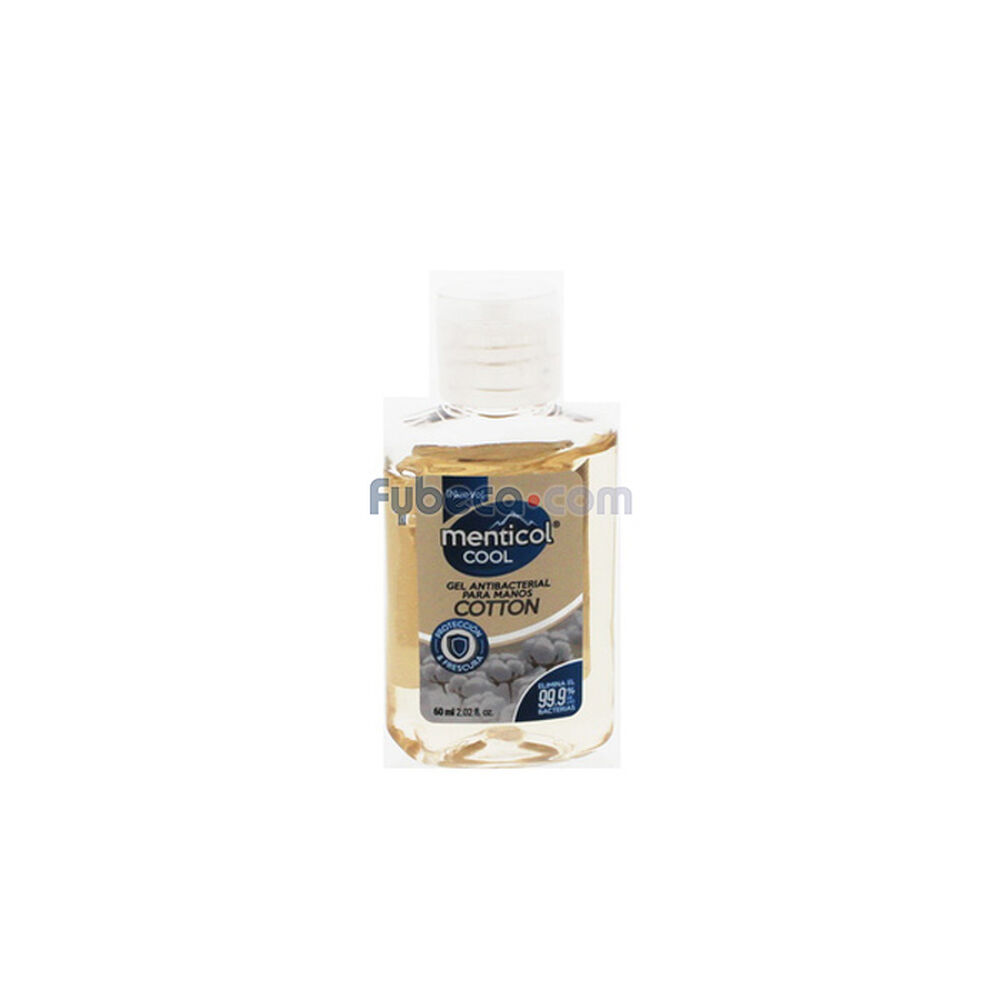 Gel-Antibacterial-Menticol-Cotton-60-Ml-Unidad-imagen
