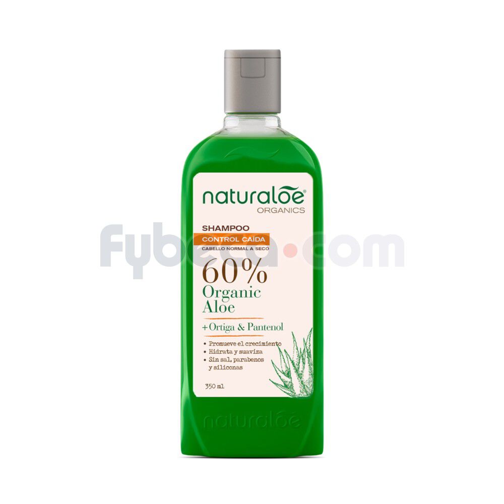 Naturaloe-Shampoo Caida-Normal-350Ml-imagen