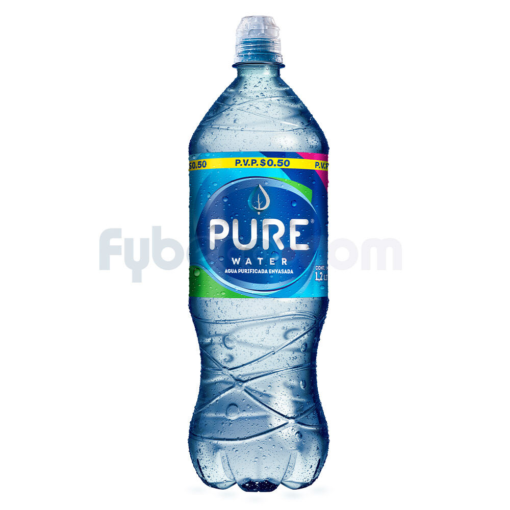 Agua Sin Gas Pure Water 1200 Ml Botella