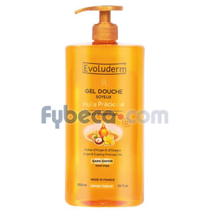 Gel-De-Ducha-Argan-&-Evening-Primrose-Oils-Soap-free-1000-Ml-Botella-Unidad-imagen