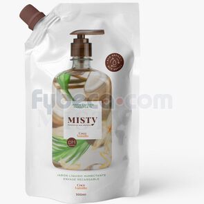 Jabon-Liquido-Glicerina-Misty-Repuesto-Coco--Vanilla-500Ml-imagen