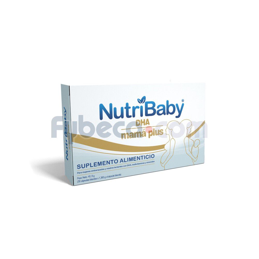 Nutribaby-Mama-Dha-Plus-Caps-Blandas-C/30-imagen