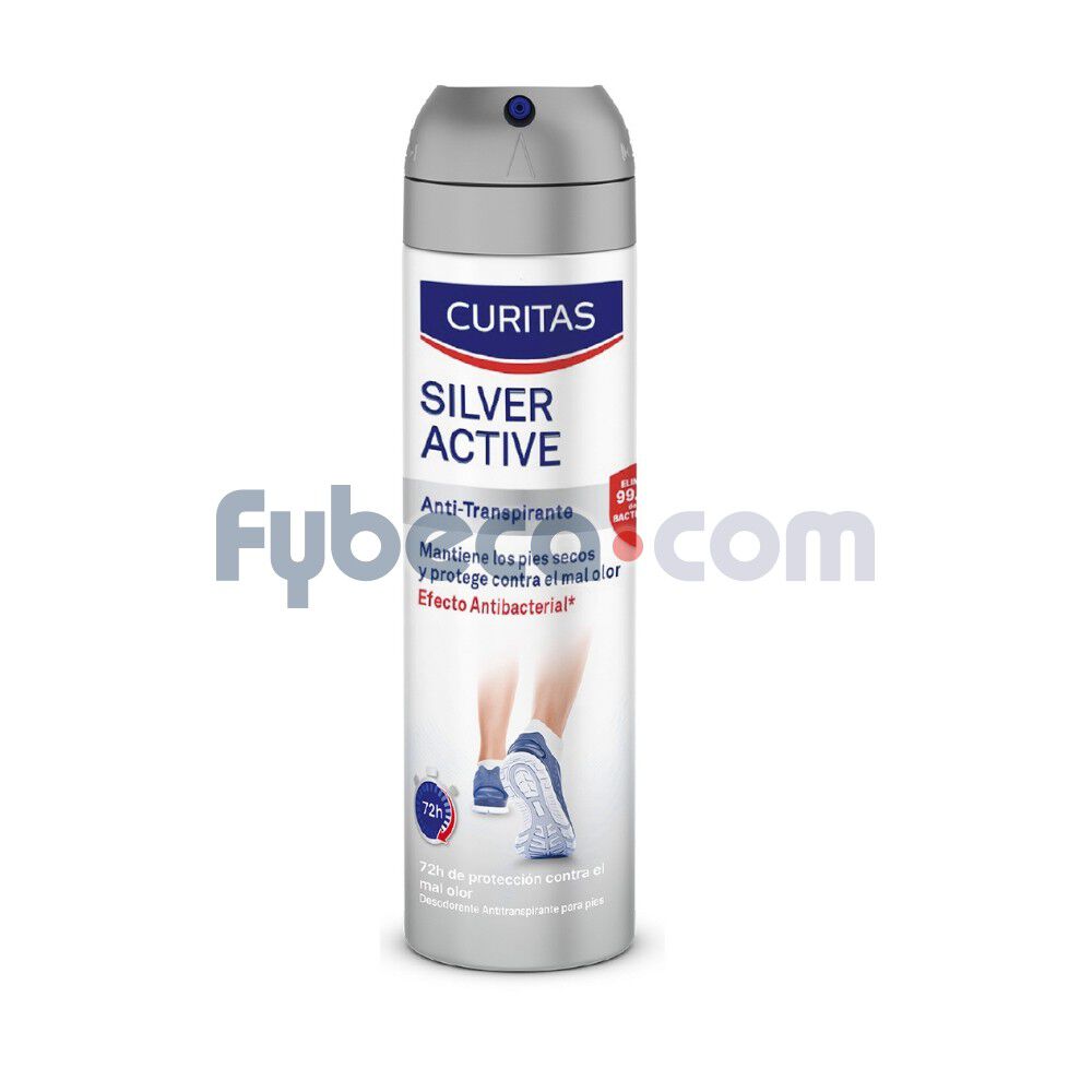 Curitas-Spray-Pies-Silver-Active-150Ml-imagen