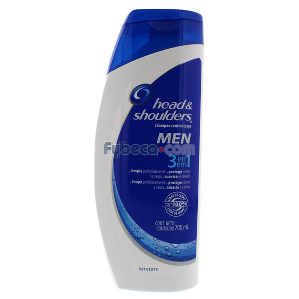 Shampoo-Head-&-Shoulder-Anticaspa-For-Men-3-En-1-P-&-G-700-Ml-Frasco-imagen