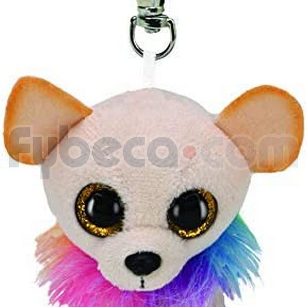 Ty-Beanie-Boo-Key-Clip-Chewey-Chihuahua-imagen