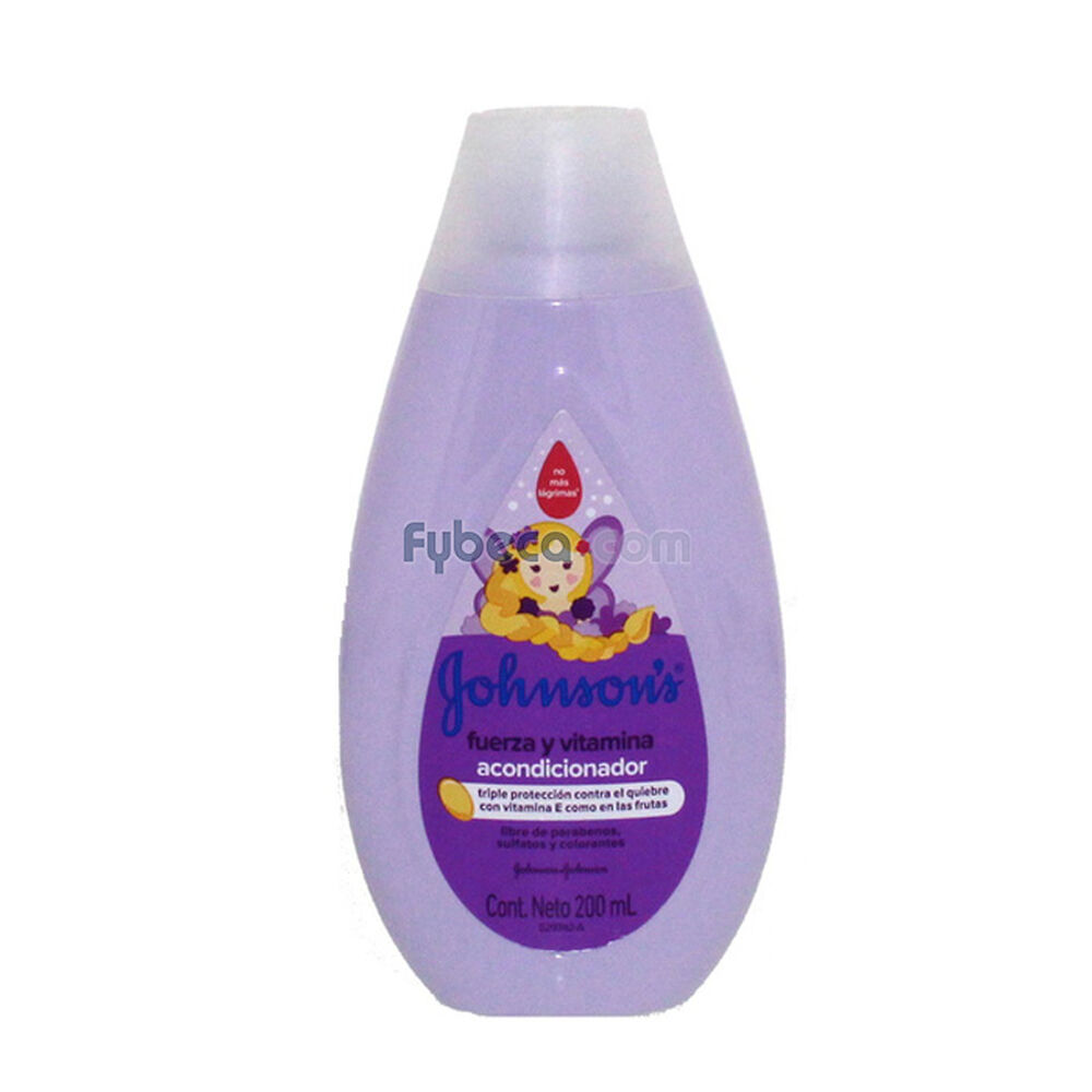 Acondicionador-Johnson´s-Baby-Fuerza-Y-Vitamina-200-Ml-Botella-imagen