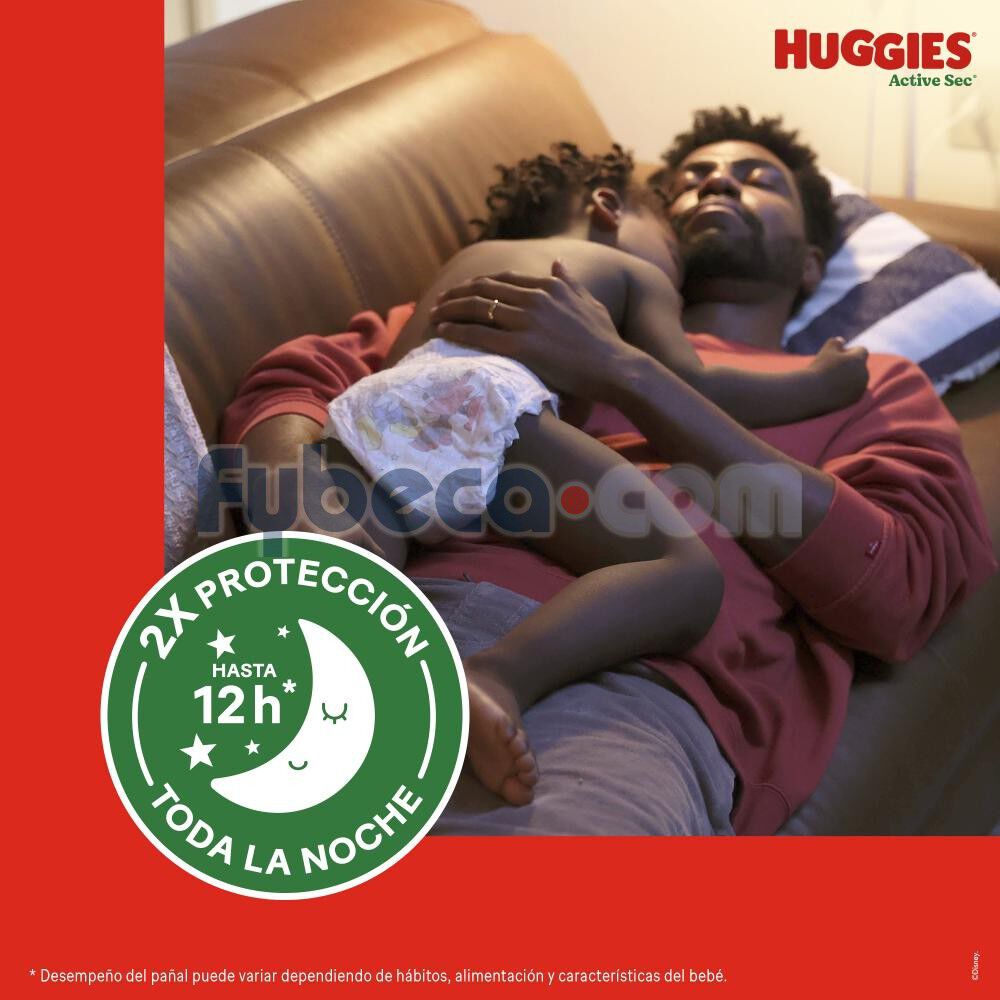 Pa&ntilde;ales-Huggies-Active-Sec-Etapa-3/G-M&aacute;s-Comodidad-y-Absorci&oacute;n-25-Un-imagen-3