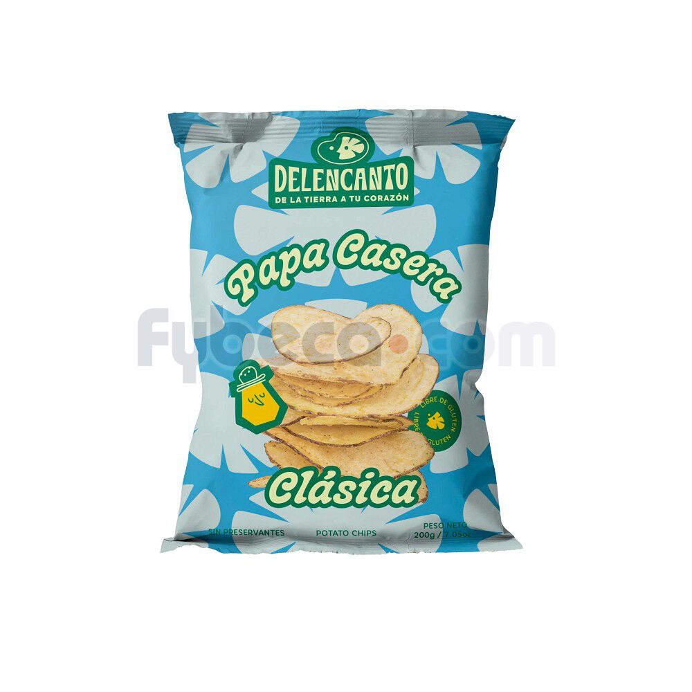 Delencanto-Papas-Caseras-Clã?Sicas-200-Gr-imagen