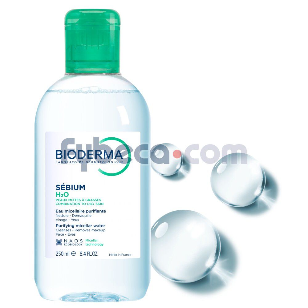 S&eacute;bium-H2O-250ml---Agua-micelar-piel-mixta-a-grasa-imagen