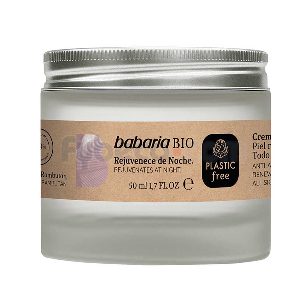 Crema-Facial-Babaria-Bio-Rejuvenece-De-Noche-50-Ml-Unidad-imagen