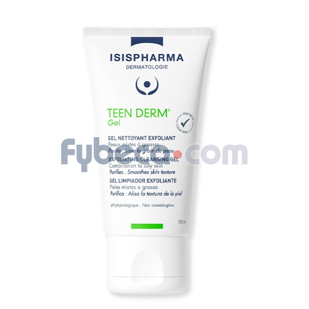 Gel-Purificante-Teen-Derm-Piel-Grasa-150-Ml-Tubo-imagen