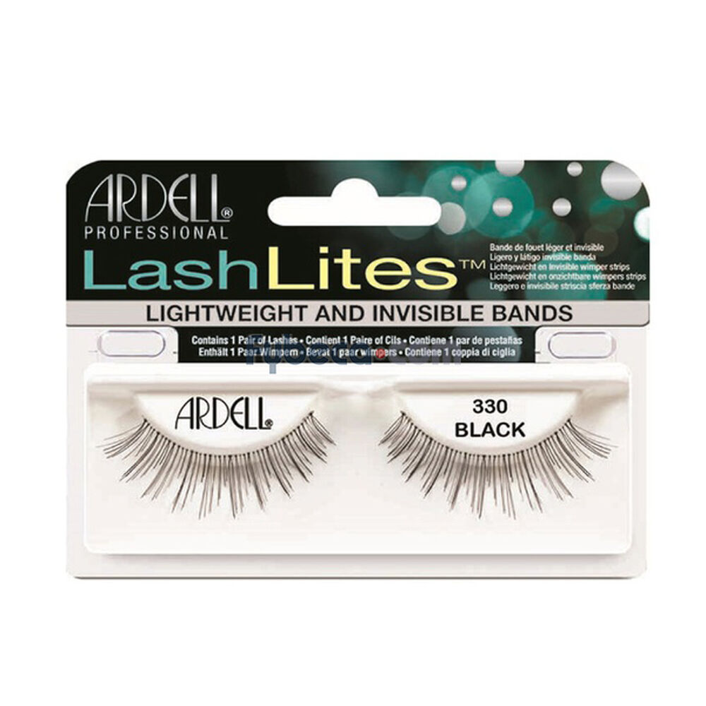 Pestañas-Postiza-Ardell-Lash-Lites-Negra-330-Paquete-imagen
