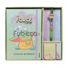 Set-Regalo:-Libreta-Ideal-Cuadros-80-Hjs-+-Pluma-+-Notitas-+-Banderitas-Grogu-imagen