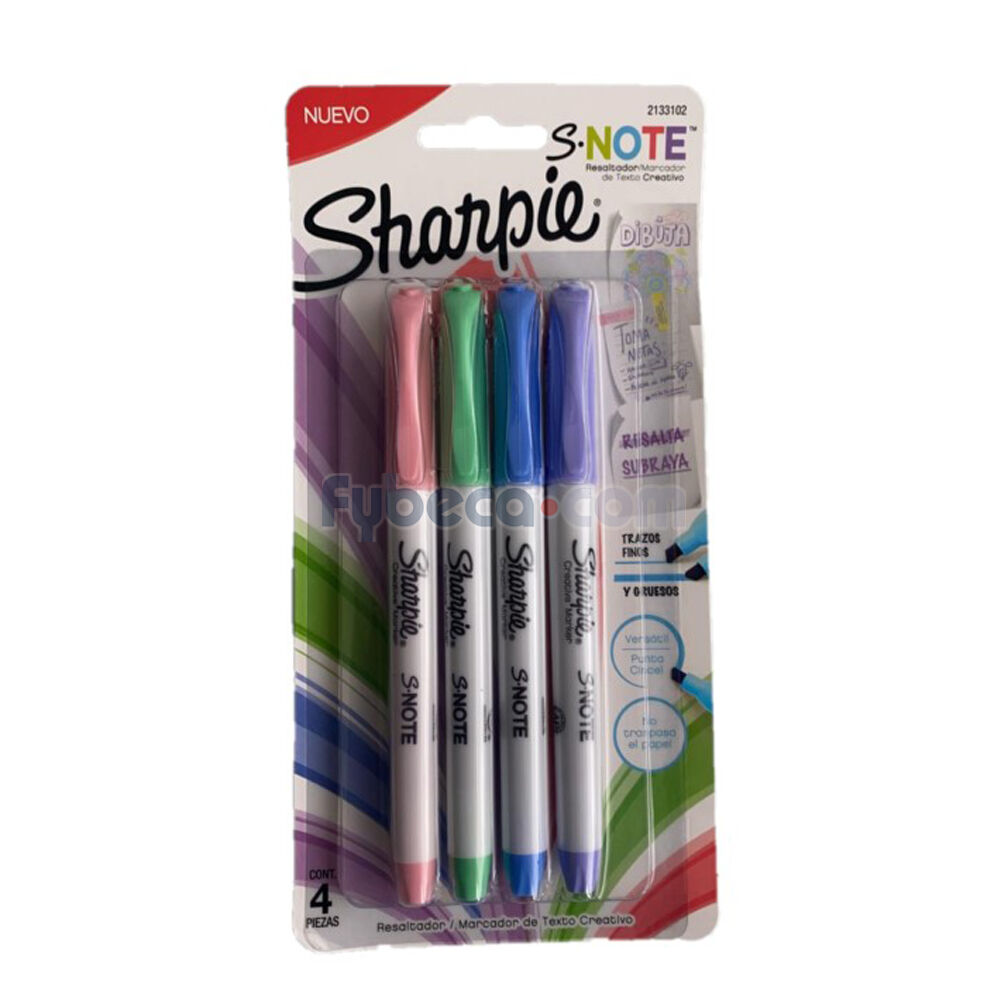 Marcadores-S-Note-Sharpie-Pastel-Unidad-imagen