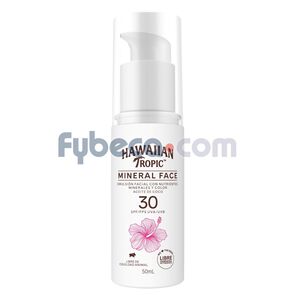 Hawaiian-Tropic-Bloqueador-Mineral-Face-Spf-30-50ml-imagen