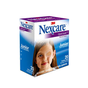 Parche-Ocular-Opticlude-Junior-6.3x4.5-Cm-Piel-Caja-imagen