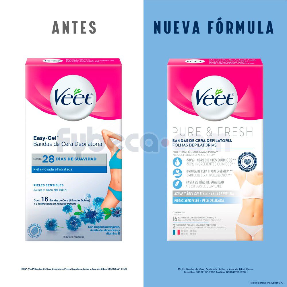 Veet-Bandas-De-Cera-Depilatoria-Axilas-Y-Area-De-Bikini-Pieles-Sensibles-imagen-2