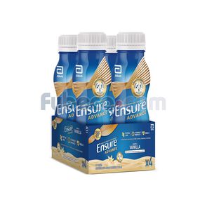 Ensure-Advance-Vainilla-L&iacute;quido-Pack-x4-imagen