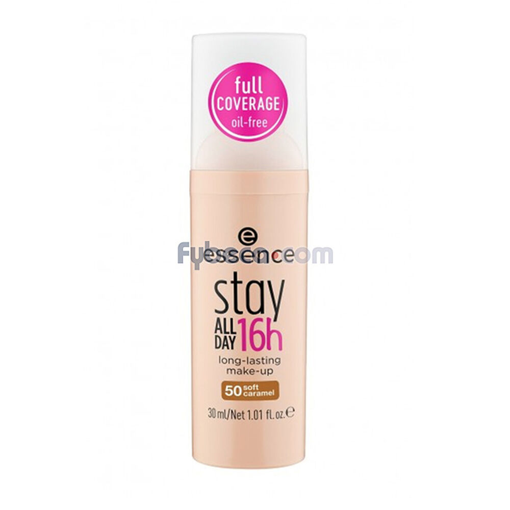 Base-Essence-Stay-All-Day-16-H-Long-Lasting-050-Soft-Caramel-30-Ml-Frasco-imagen