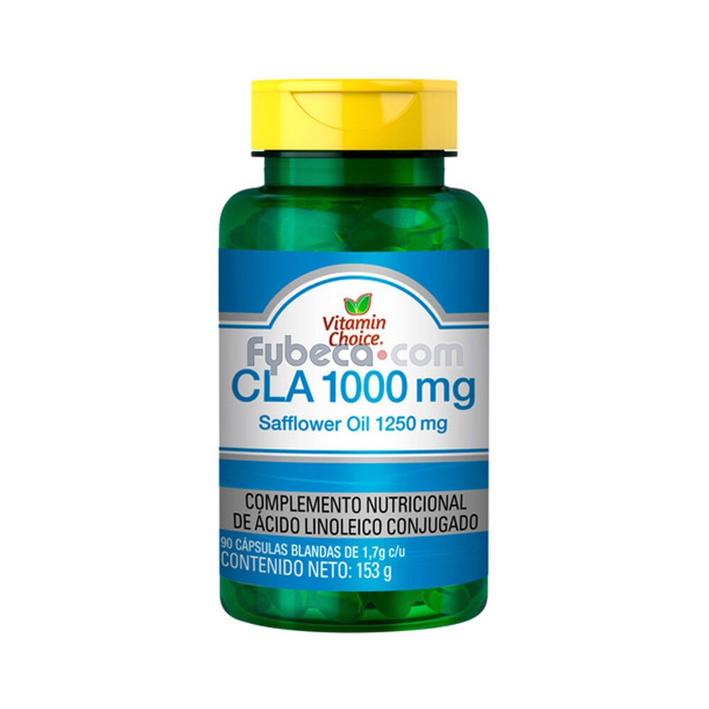 Aceite-De-Girasol-Cla-1000-Mg-90-Cápsulas-Blandas-Frasco-Unidad-imagen