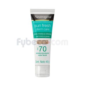 Protector-Solar-Facial-Tono-Medio-Neutrogena-Sun-fresh-Derm-Care-FPS70-40g-imagen