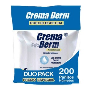 Pañitos-Húmedos-Crema-Derm-200-Unidades-imagen