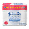 Jabón-Johnson´S-Baby-Original-125-G-Paquete-imagen