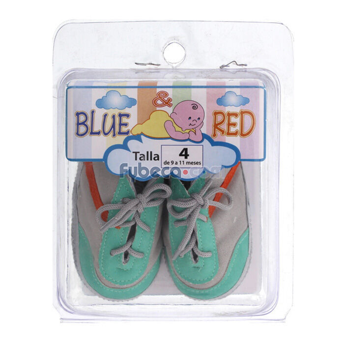 Zapatos Beb s Blue Red Talla 4 Paquete Fybeca