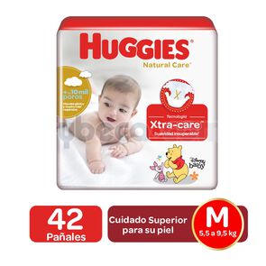 Pañal-Hug-Natural-Care-Med-4X42-imagen