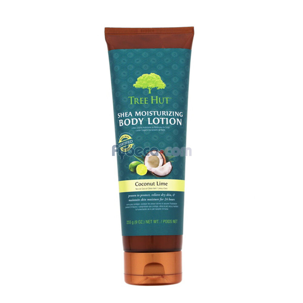 Crema-Humectante-Coconut-Lime-Tree-Hut-255-G-Tubo-imagen