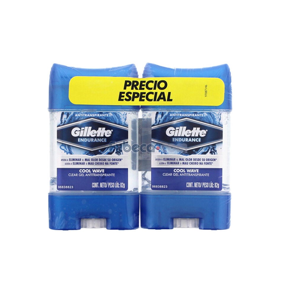 Pack De Desodorantes Clear Cool Wave Masculino 82 G Unidad