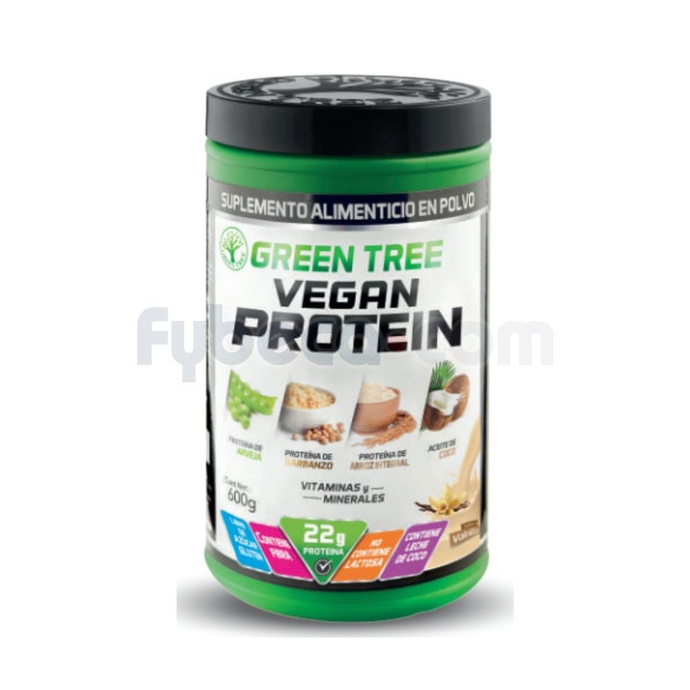 Green-Tree-Vegan-Protein-600-Gr-imagen