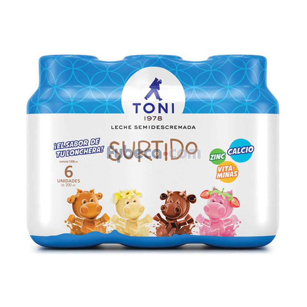 Leche-Toni-Semidescremada-Sabores-Surtidos-200-Ml-Paquete-imagen