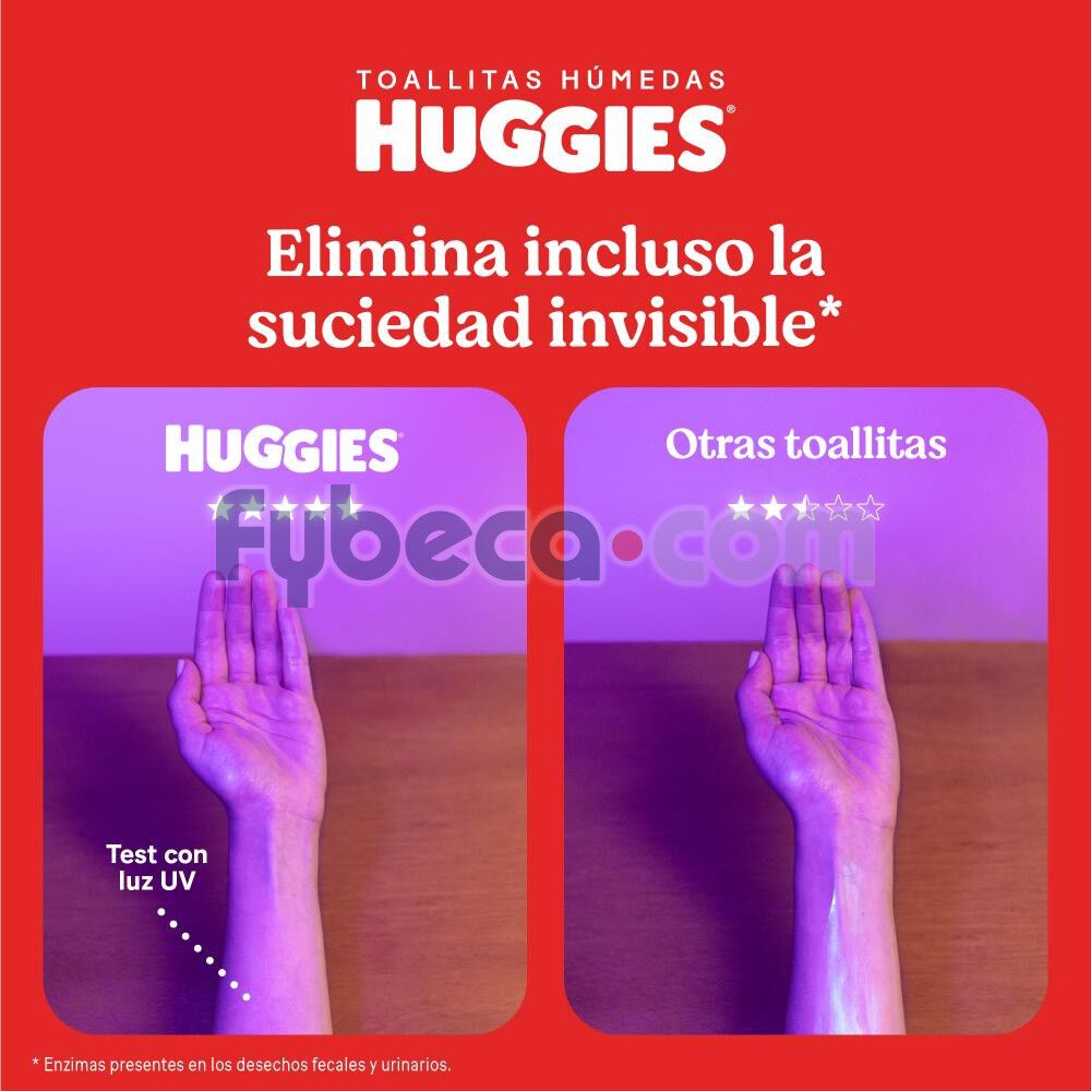 Toallitas-H&uacute;medas-Huggies-Cuidado-4-en-1-Desechables-240-Un-imagen-4