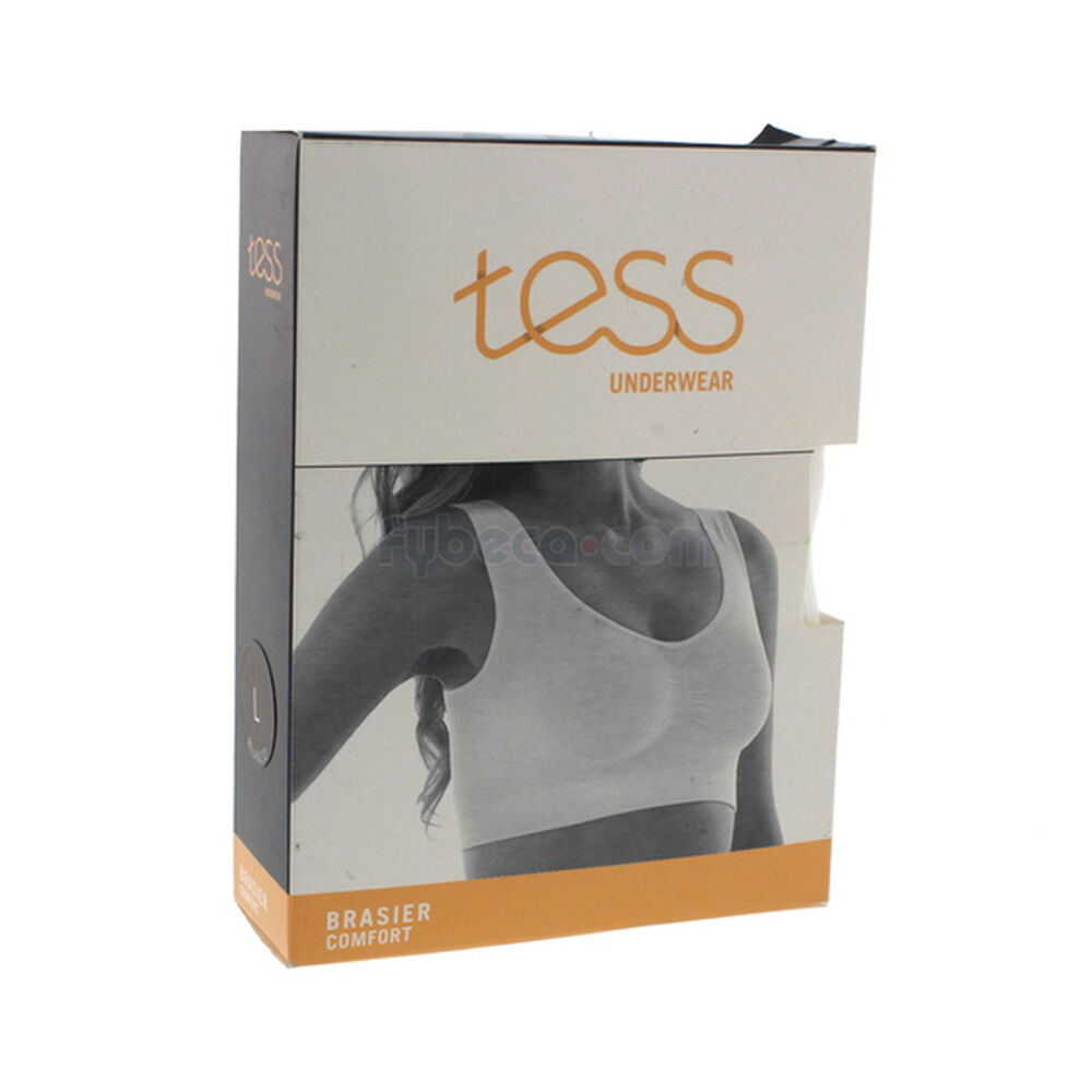 Ropa-Interior-Damas-Tess-Brasier-Comfort-L-Blanco-Unidad-imagen
