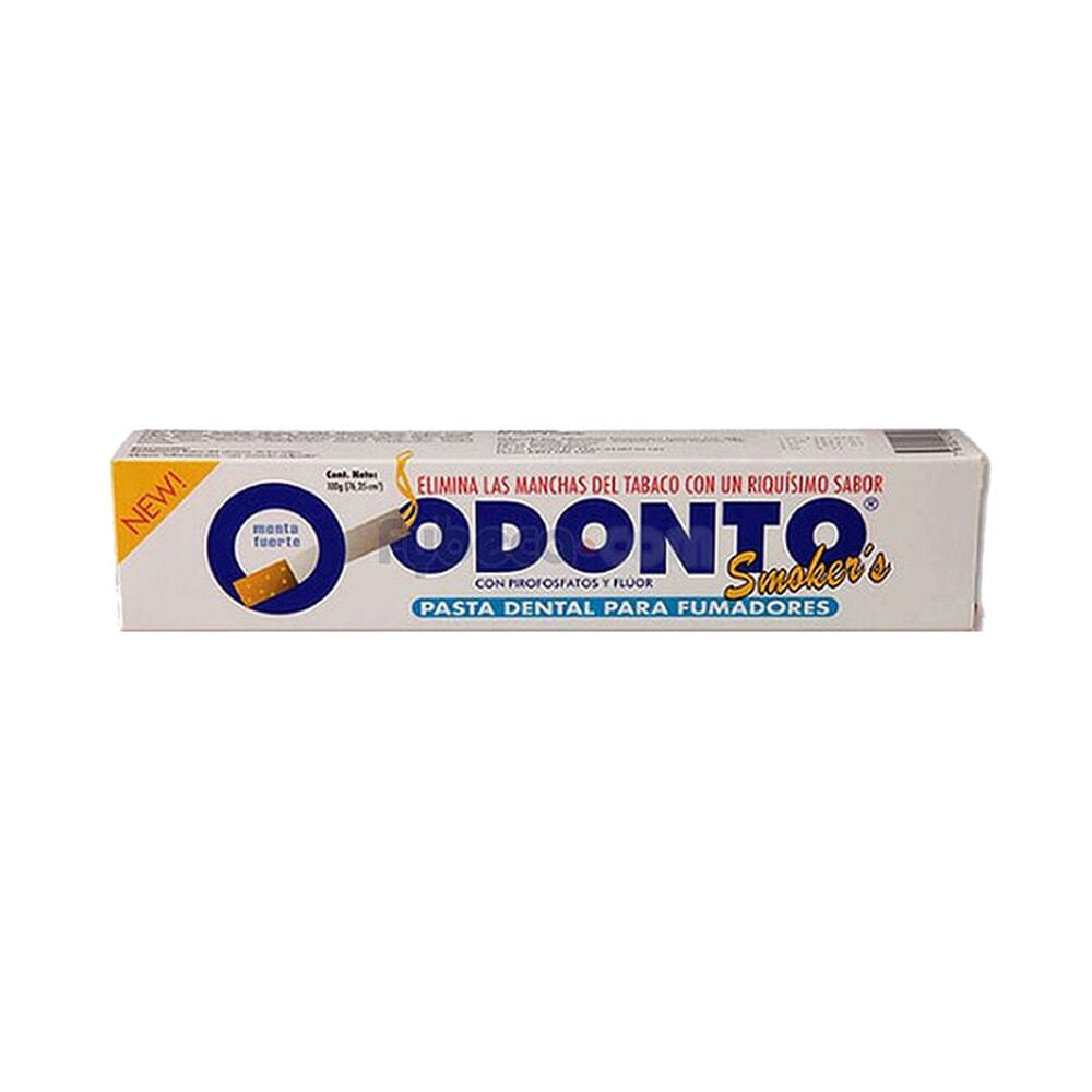 Pasta-Dental-Odonto-Smoker'S-Menta-Fuerte-100-G-Tubo-imagen