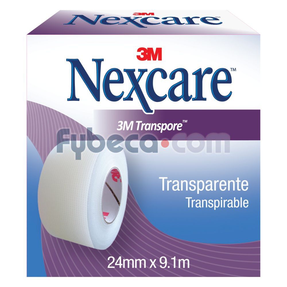 Nexcare-Transpore-24-mm-x-9.1-m-imagen