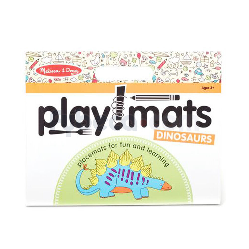 Cuadernillo-De-Actividades-Playmats-Melissa-&-Doug-Dinosaurs-Unidad-imagen