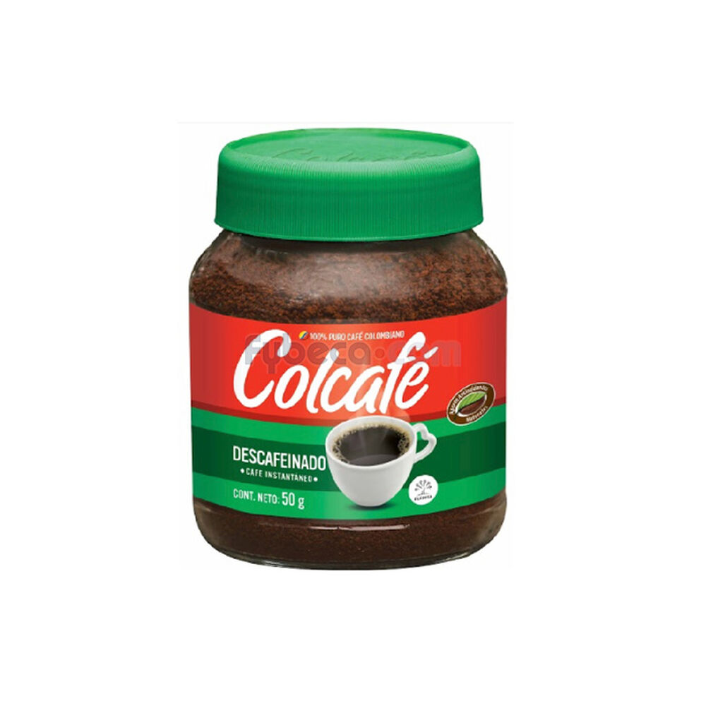 Café-Instantáneo-Colcafé-Descafeinado-50-G-Frasco-imagen