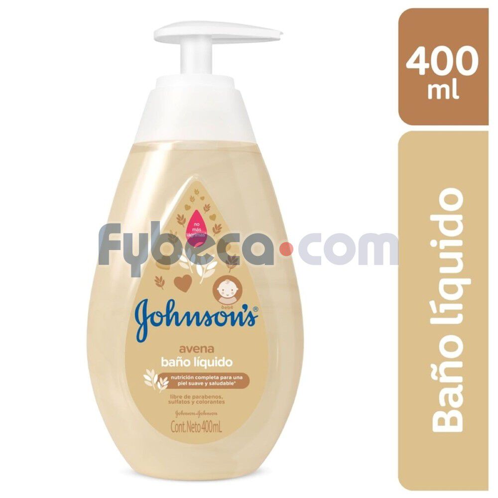 Jab&oacute;n-L&iacute;quido-Avena-400-ml-Botella-Unidad-imagen-1