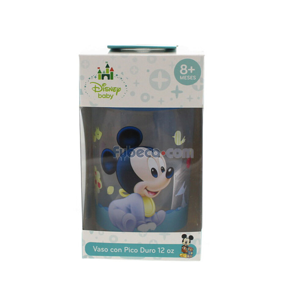 Vaso-Disney-Con-Pico-Duro-Mickey-/-Minnie-12-Oz-Unidad-imagen