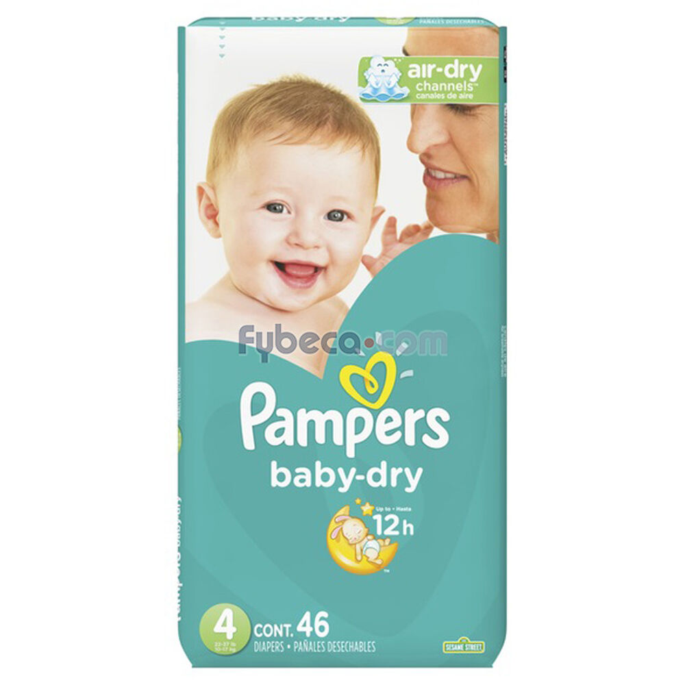 Pañales-Baby-Dry-Plaza-Sésamo-XG-46-Unidades-imagen