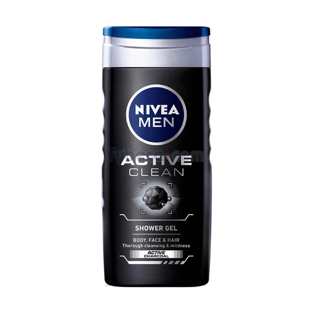 Jabón-Líquido-Nivea-Men-Active-Clean-Gel-500-Ml-Frasco-imagen