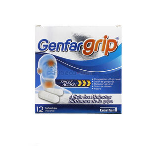 Genfargrip-Tabletas-X-12-Caja-imagen